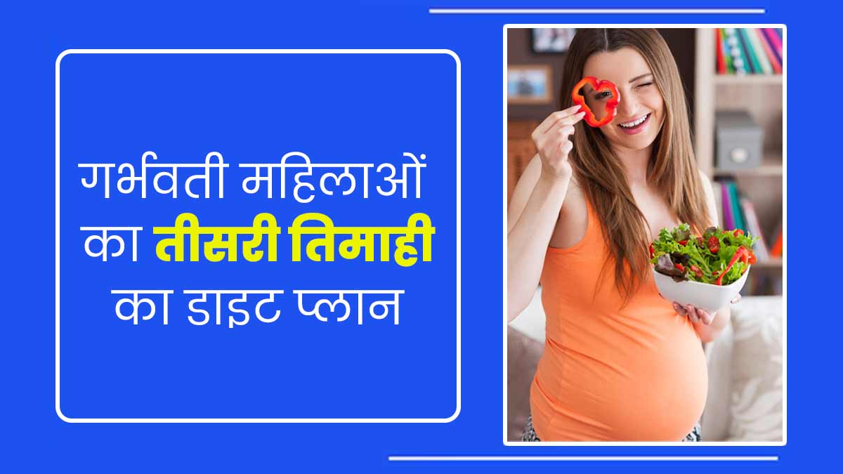 प्रेग्नेंसी की तीसरी तिमाही में महिलाएं लें पोषक तत्वों से भरपूर ये खास डाइट प्लान, रहेंगी फिट और हेल्दी