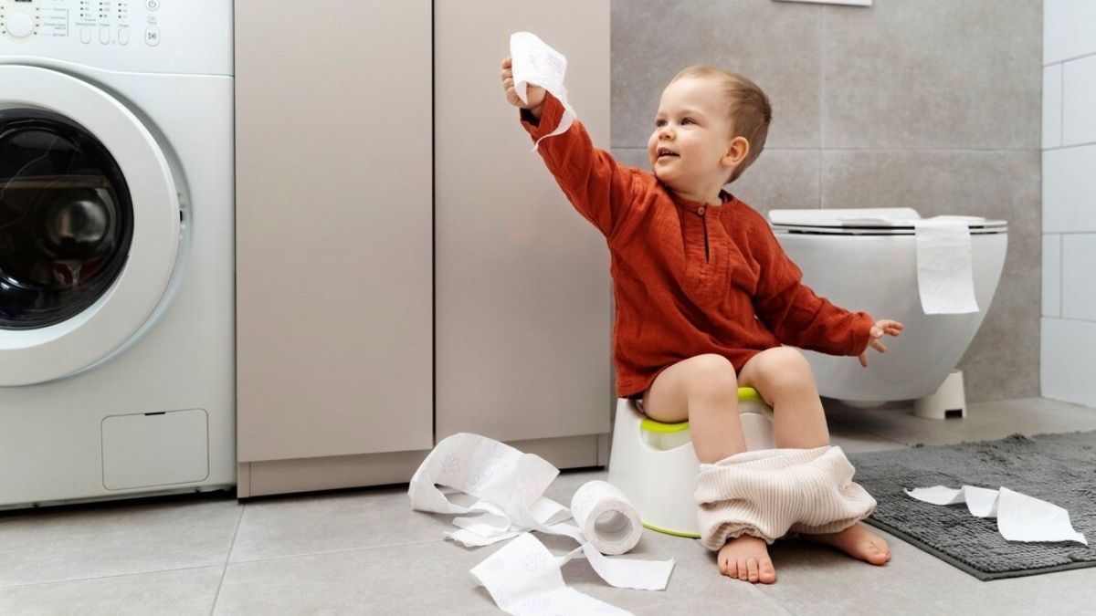 बच्चे के लिए पॉटी चेयर का इस्तेमाल कब शुरू करना चाहिए? | At what age should a child start using Potty chair in hindi baby-potty-tranning-inside2