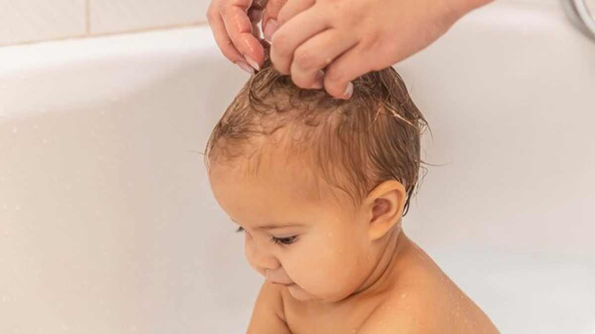 Baby Head Massage