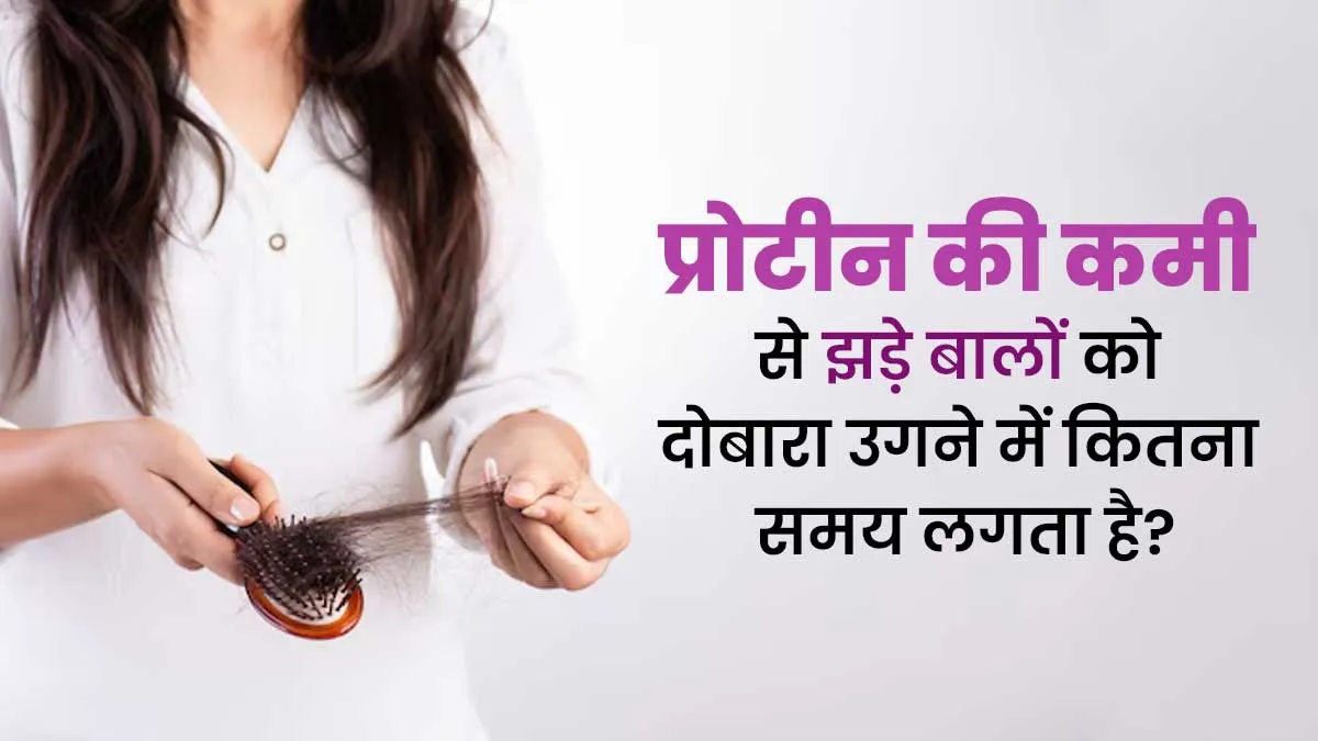 प्रोटीन की कमी से झड़े बालों को दोबारा उगने में कितना समय लगता है? डॉक्टर से जानें
