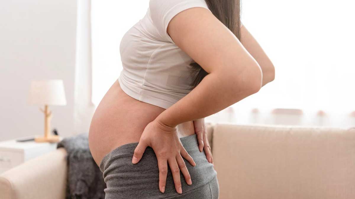 can placenta previa cause back pain  01