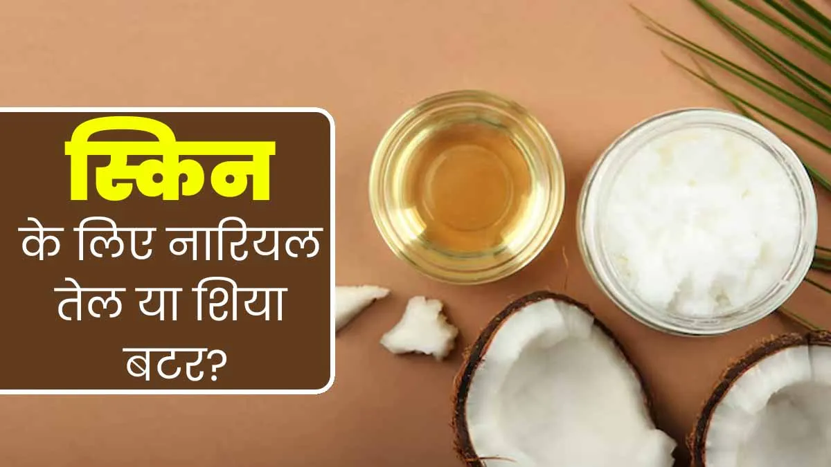 नारियल तेल या शिया बटर: सर्दियों में स्किन के लिए क्या होता है बेस्ट? जानें स्किन टाइप के अनुसार क्या है सही
