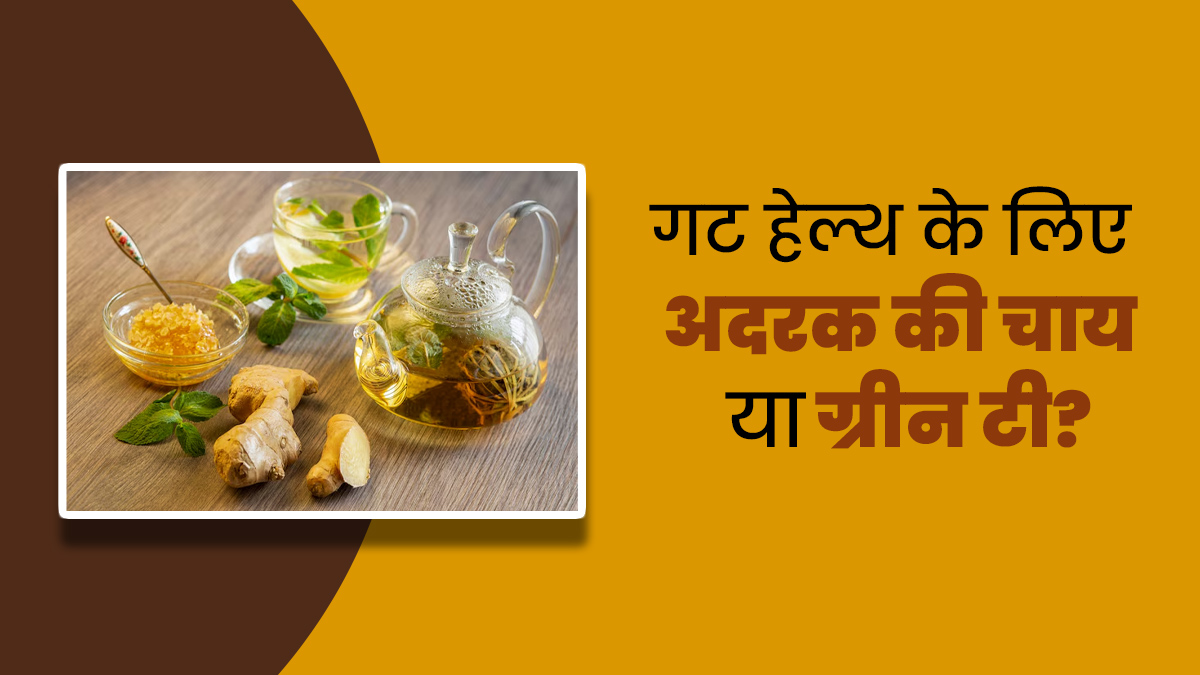 अदरक की चाय या ग्रीन टी: गट हेल्थ के लिए क्या होता है ज्यादा फायदेमंद? जानें एक्सपर्ट की सलाह