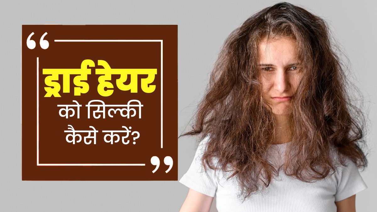 ड्राई बालों को सॉफ्ट और सिल्की कैसे बनाएं? एक्सपर्ट से जानें टिप्स