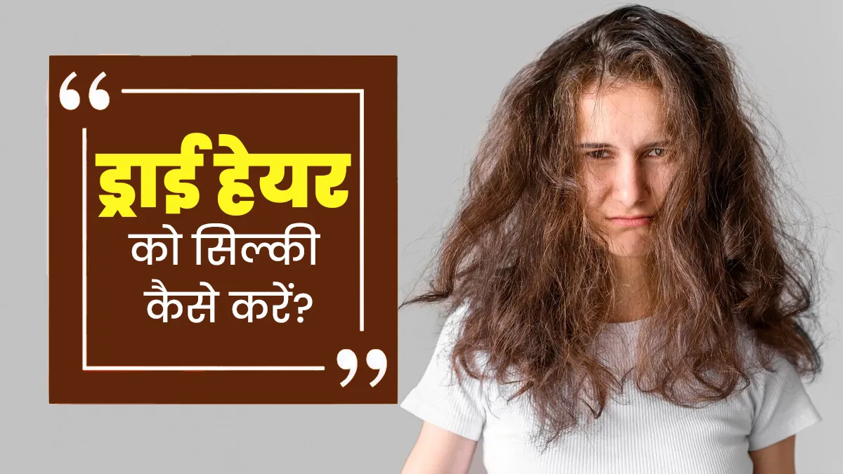 ड्राई बालों को सॉफ्ट और सिल्की कैसे बनाएं? एक्सपर्ट से जानें टिप्स