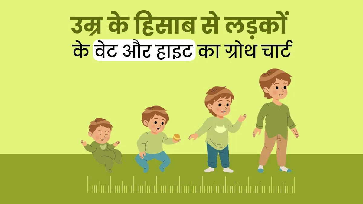 Baby Boy Growth Chart 12-24 Months: पेडियाट्रिक्स से जानिए! 12 से 24 महीने तक के लड़कों का औसत वजन और हाइट चार्ट