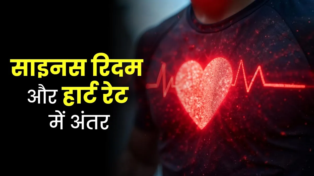 साइनस रिदम और हार्ट रेट में क्‍या अंतर होता है? डॉक्‍टर से जानें