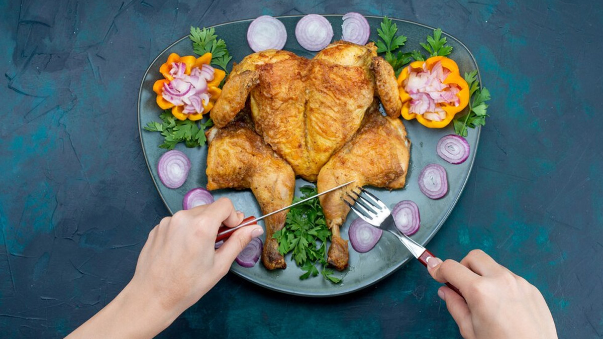 non-veg heart attack