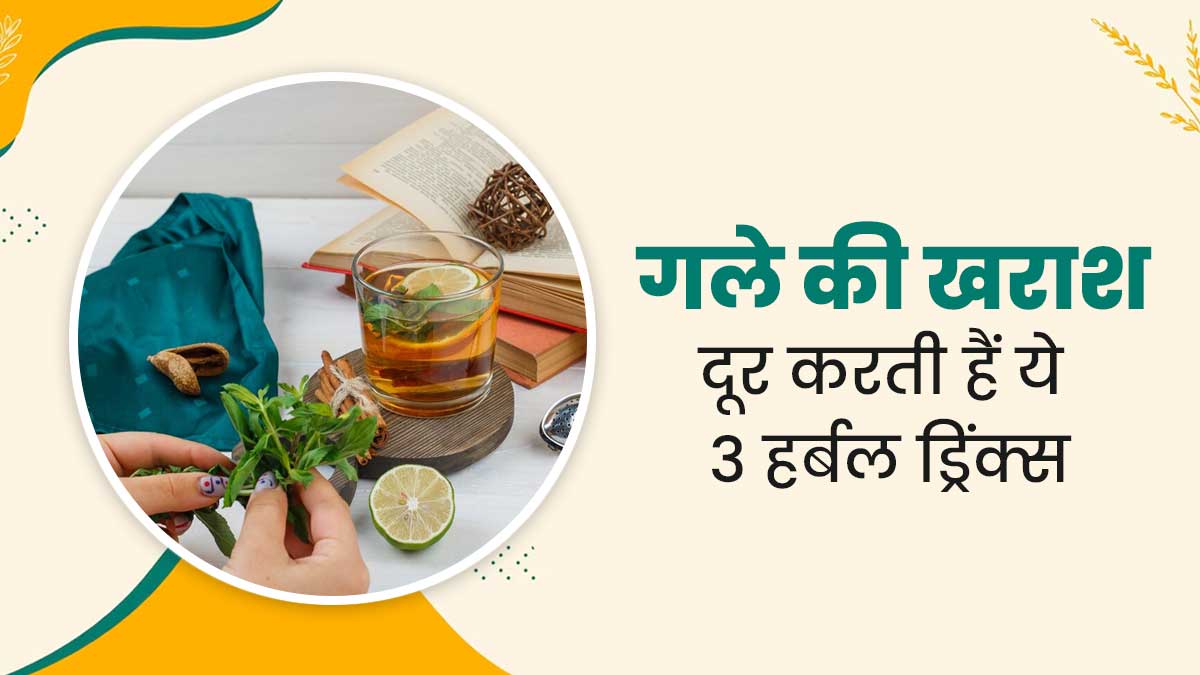 सर्दी में म‍िलेगी गले की खराश से राहत, सुबह-सुबह पिएं ये 3 गर्म हर्बल ड्रिंक्स
