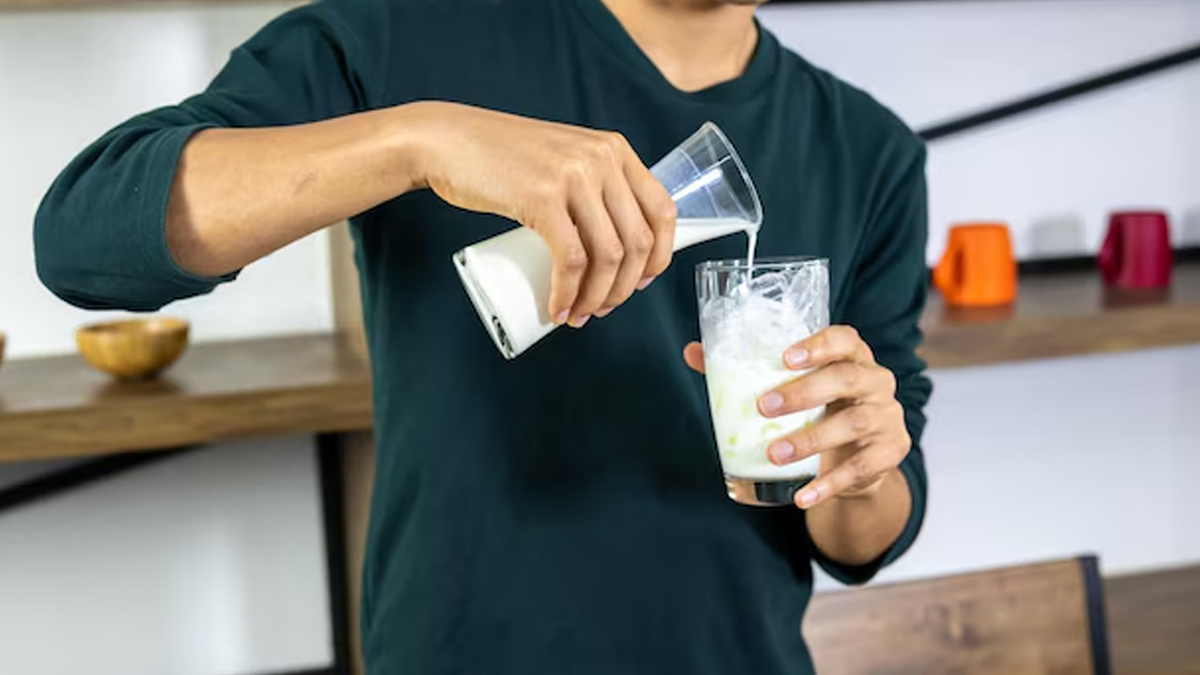 Cold Milk For Acidity