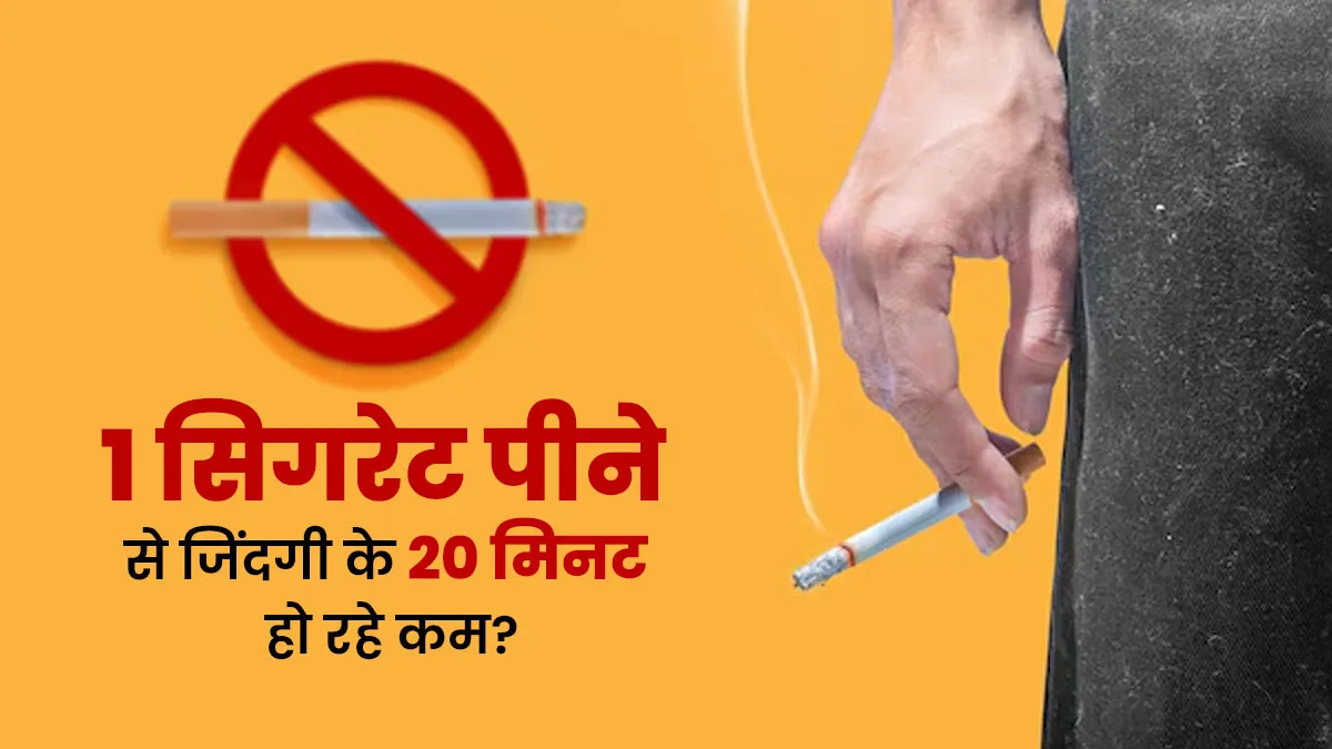 एक सिगरेट पीने से जिंदगी के 20 मिनट होते हैं कम, स्टडी में खुलासा, जानें किन बीमारियों का कारण बनती है सिगरेट