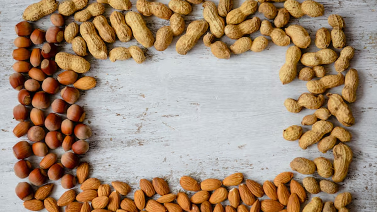 peanuts vs almonds protein
