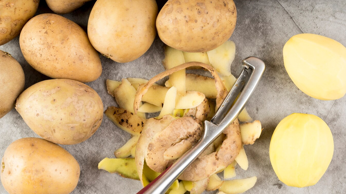 Potato Peels For Skin
