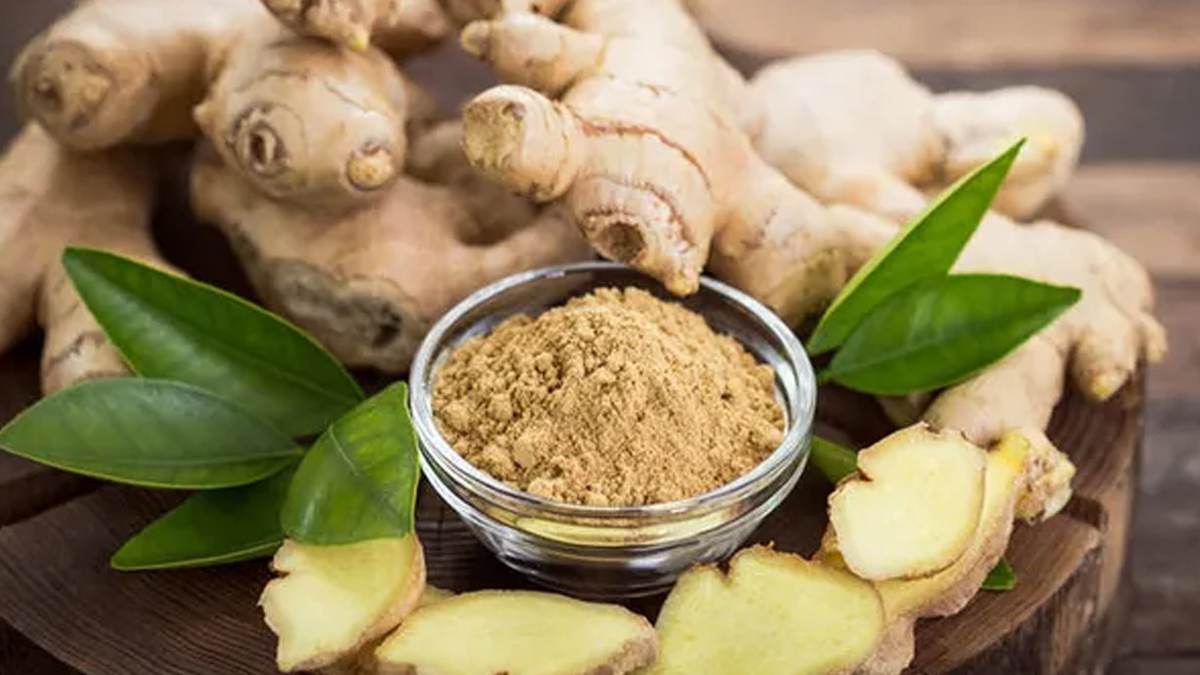 ginger powder detox drink