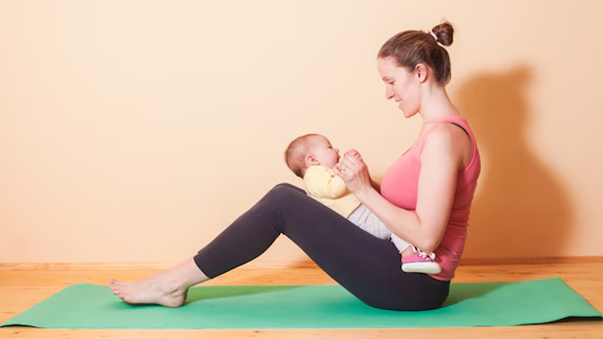 Gym for Breastfeeding Mother