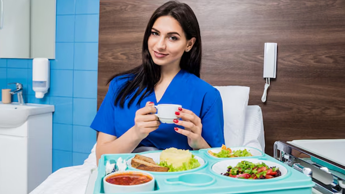 time gap between food and medicine