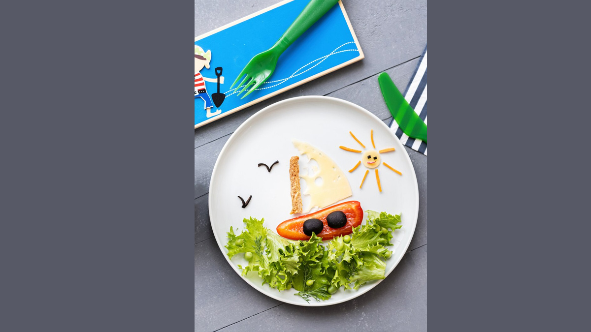 nutrition plate For kids