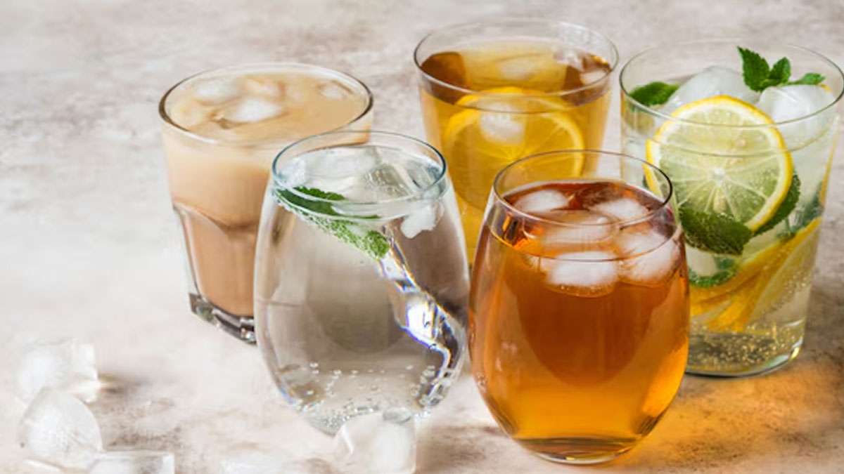 homemade drinks and spices