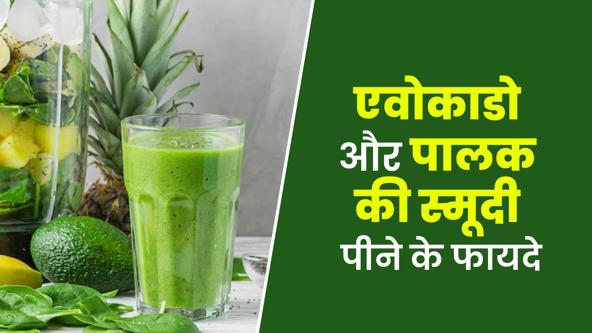 एवोकाडो और पालक की स्मूदी पीने से सेहत को मिलते हैं ढेर सारे फायदे, डायटीशियन से जानें