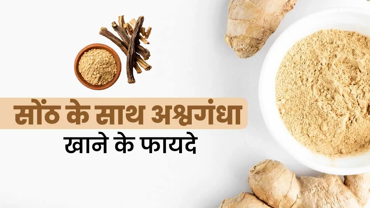 सोंठ के साथ अश्वगंधा खाने से दूर हो सकती हैं कई स्वास्थ्य समस्याएं, आयुर्वेदाचार्य से जानें