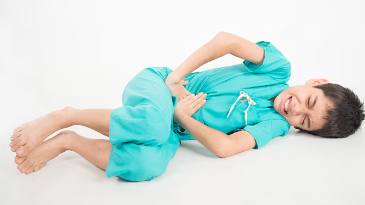 stomach worms in kids