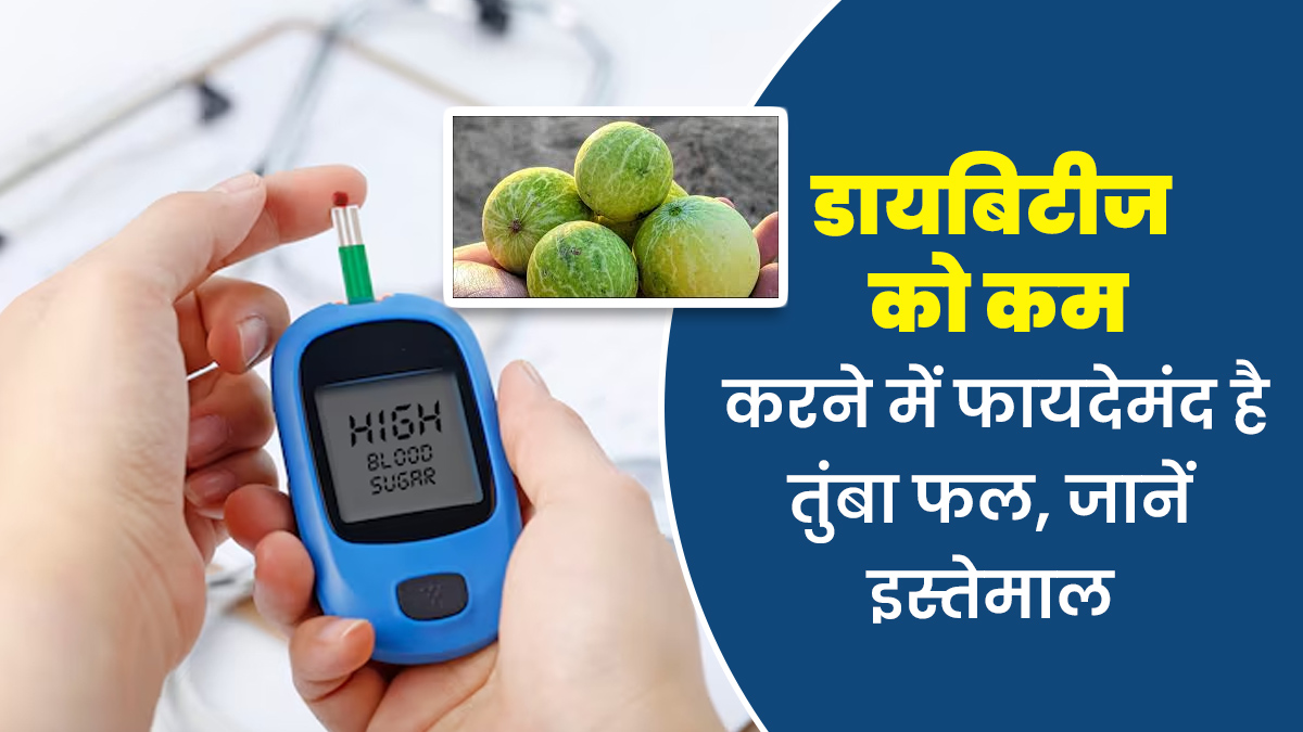डायबिटीज मरीजों के लिए फायदेमंद है तुंबा फल, आयुर्वेदाचार्य से जानें खाने का सही तरीका