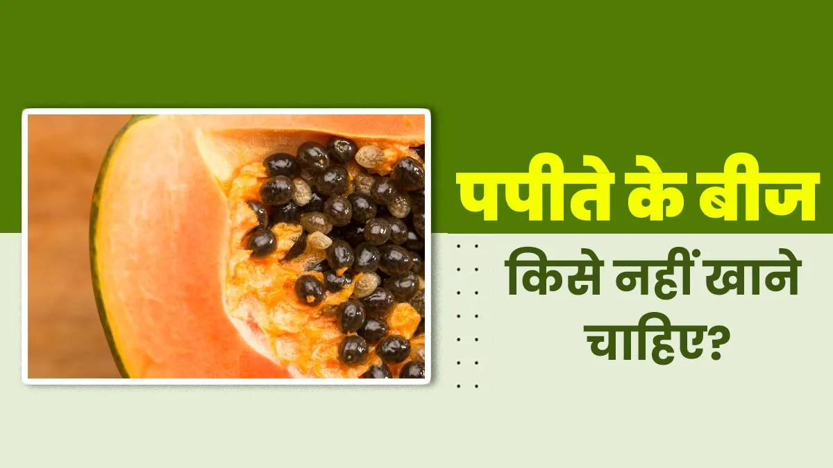 आयुर्वेद के मुताबिक पपीते के बीज किसे नहीं खाने चाहिए? जानें एक्सपर्ट से