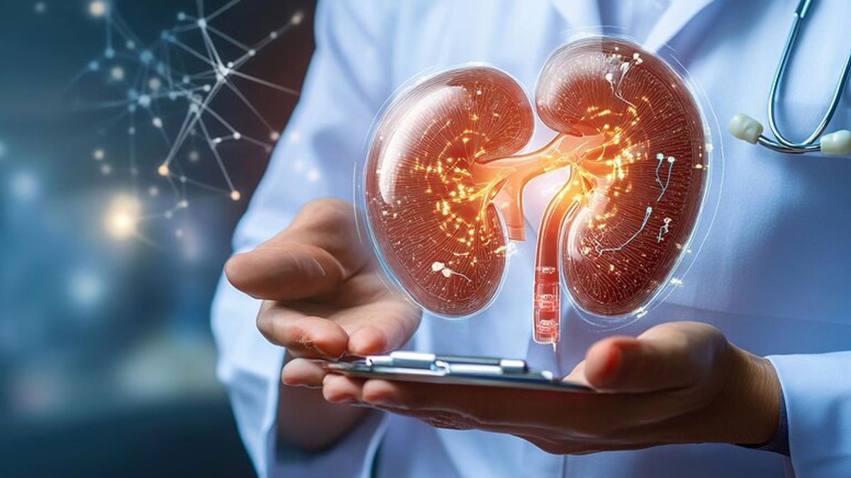 How is blood pressure related to kidneys