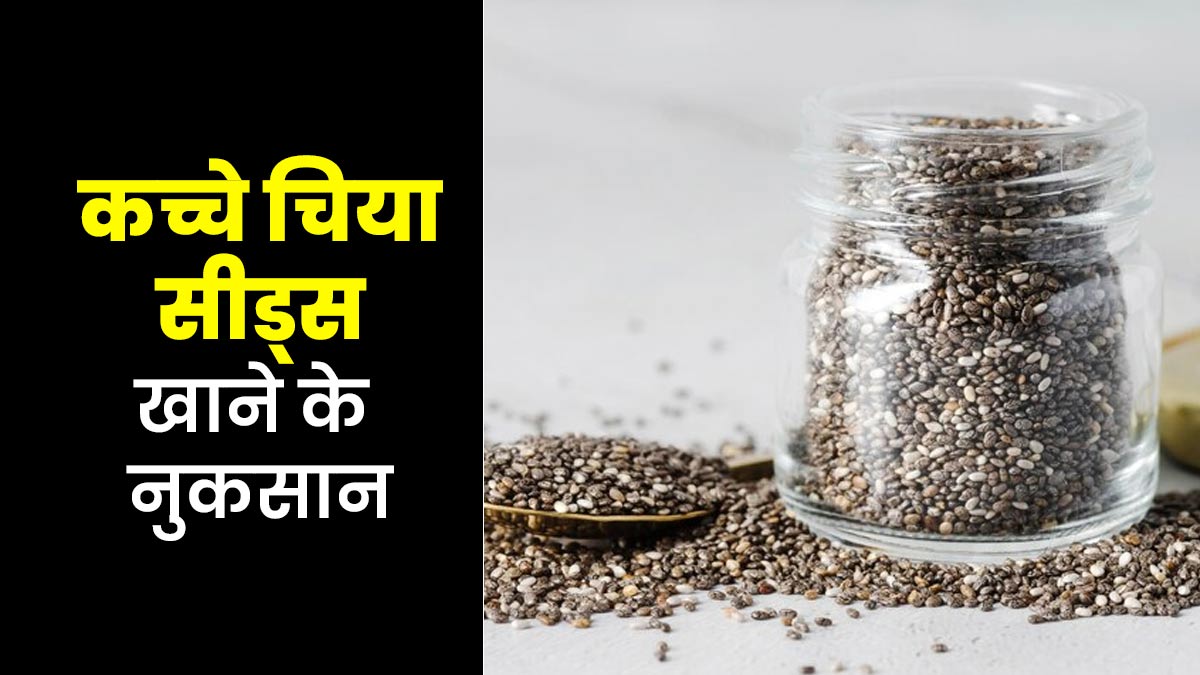 कच्चे चिया सीड्स खाने के हो सकते हैं कई नुकसान, एक्सपर्ट से जानें खाने का सही तरीका
