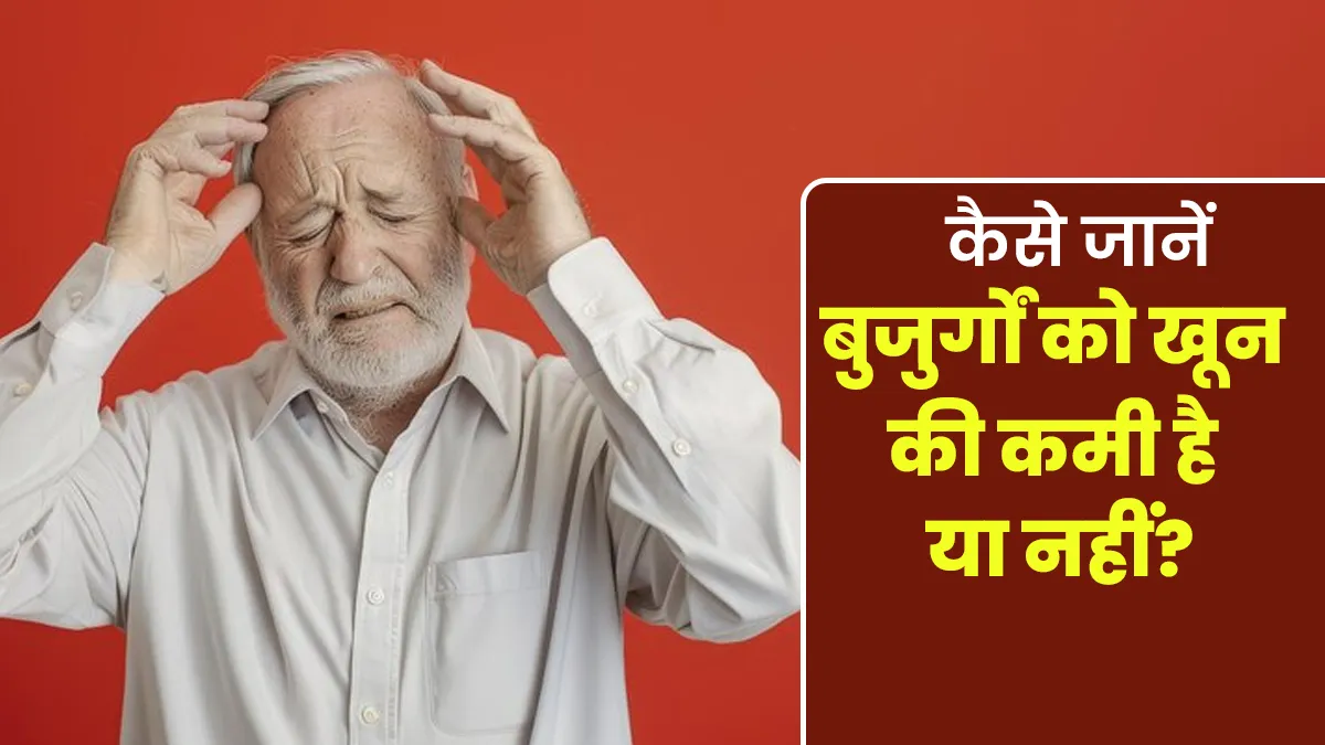 बुजुर्गों में खून की कमी (Anemia) होने पर द‍िखते हैं ये 7 लक्षण, डॉक्‍टर से जानें इसका कारण और इलाज