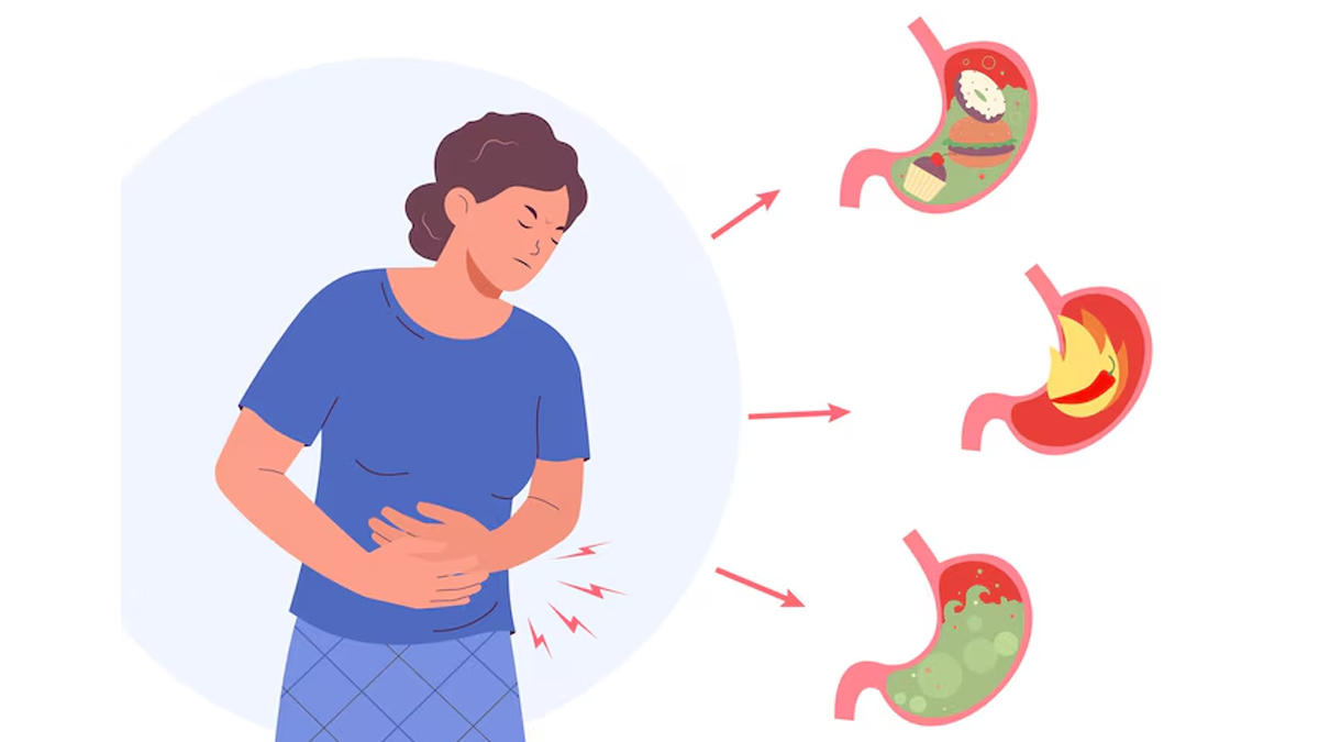 bloating causes in hindi