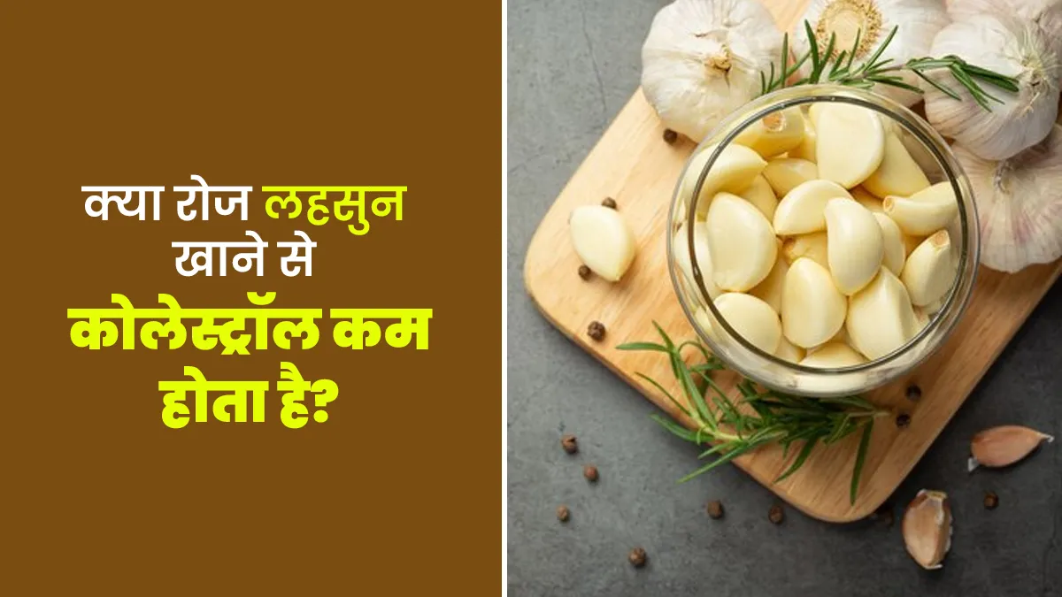 क्या रोज लहसुन खाने से कोलेस्ट्रॉल कम होता है? आयुर्वेदिक एक्सपर्ट से जानें