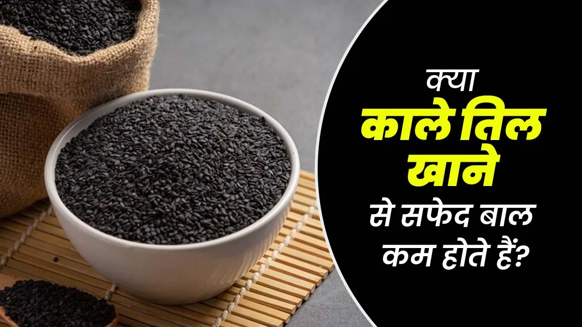 क्या काले तिल खाने से सफेद बालों की समस्या कम होती है? जानें एक्सपर्ट से