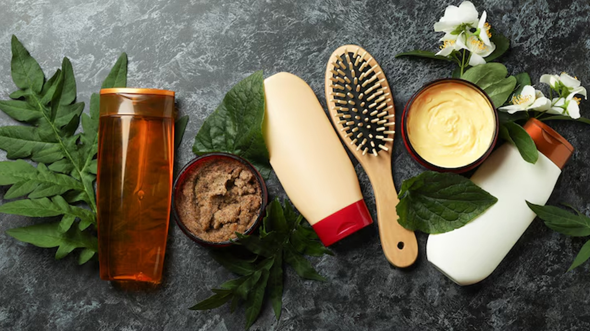 hair care products and split ends