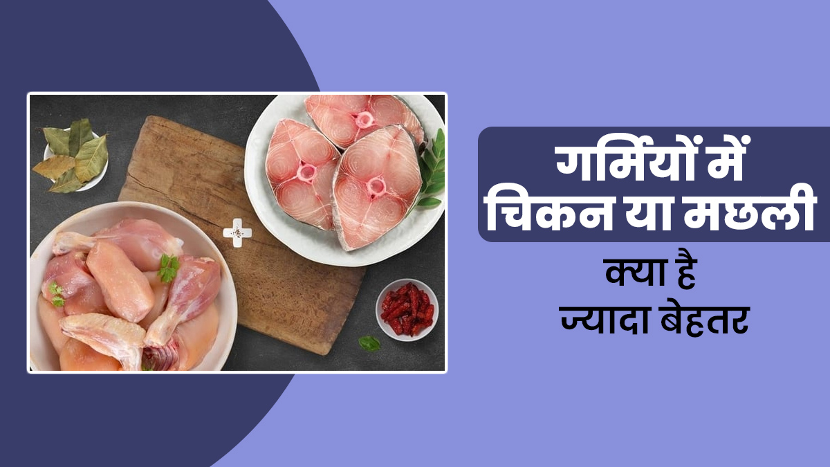 गर्मियों में चिकन या फिश क्या है स्वास्थ्य के लिए ज्यादा बेहतर, जानें एक्सपर्ट से