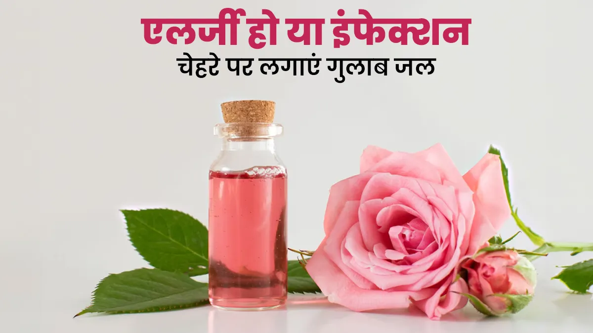 क्या गुलाब जल स्किन एलर्जी और फंगल इंफेक्शन के लिए भी अच्छा है? एक्सपर्ट से जानें