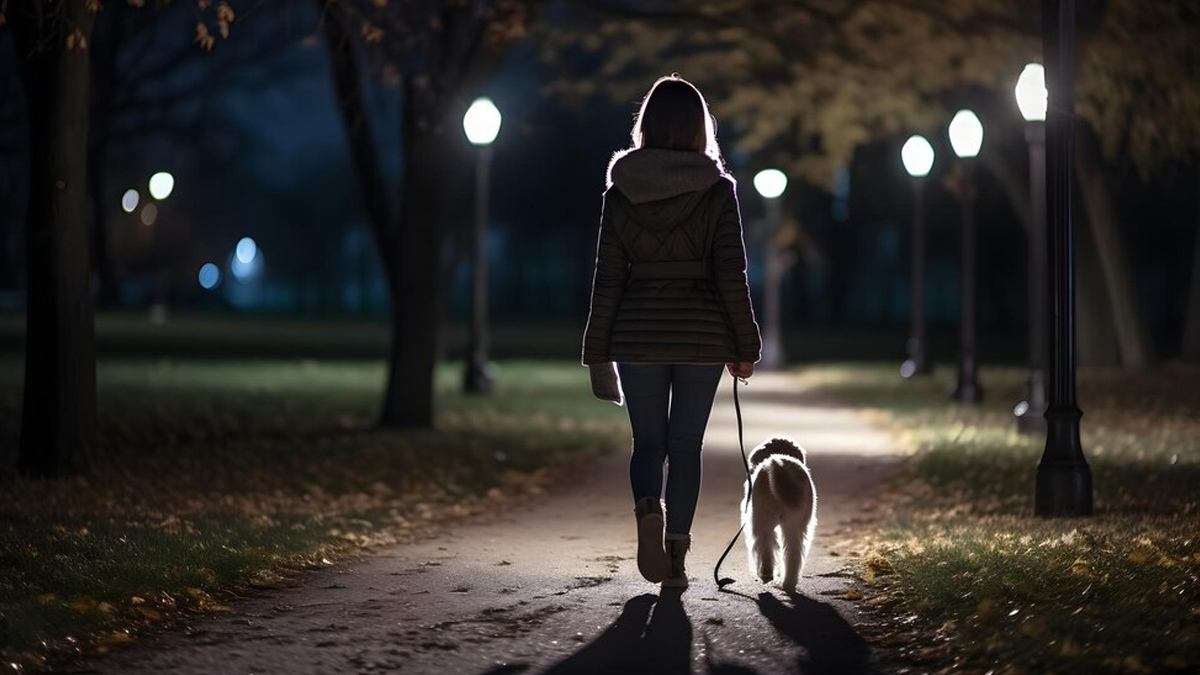 walking empty stomach