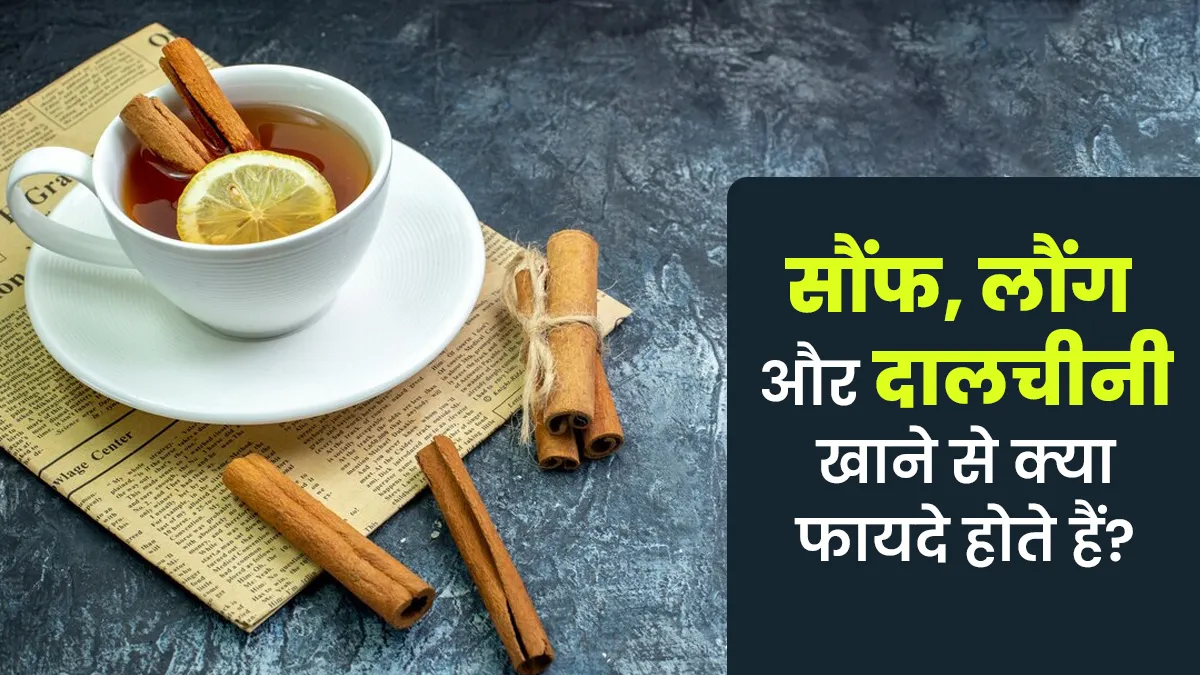 सौंफ, लौंग और दालचीनी खाने से क्या फायदे होते हैं? आयुर्वेदाचार्य से जानें