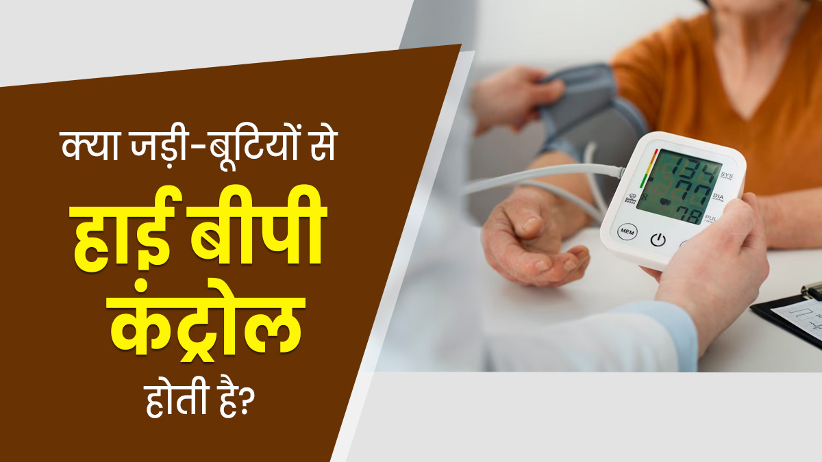 क्या आयुर्वेदिक जड़ी-बूटियों से हाई बीपी कंट्रोल करना संभव है? जानें डॉक्टर से