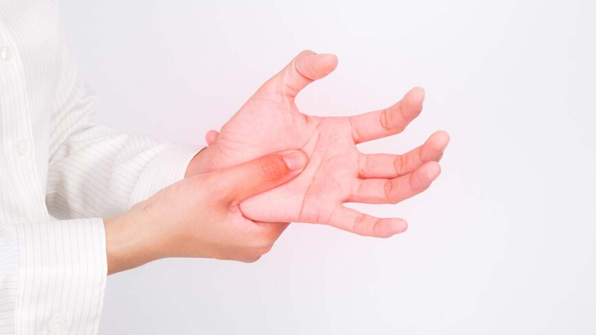 hand cramp