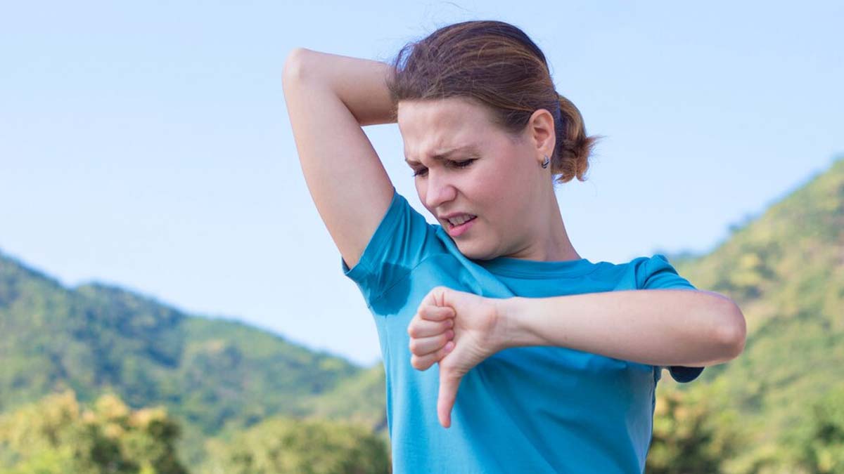 underarms irritation