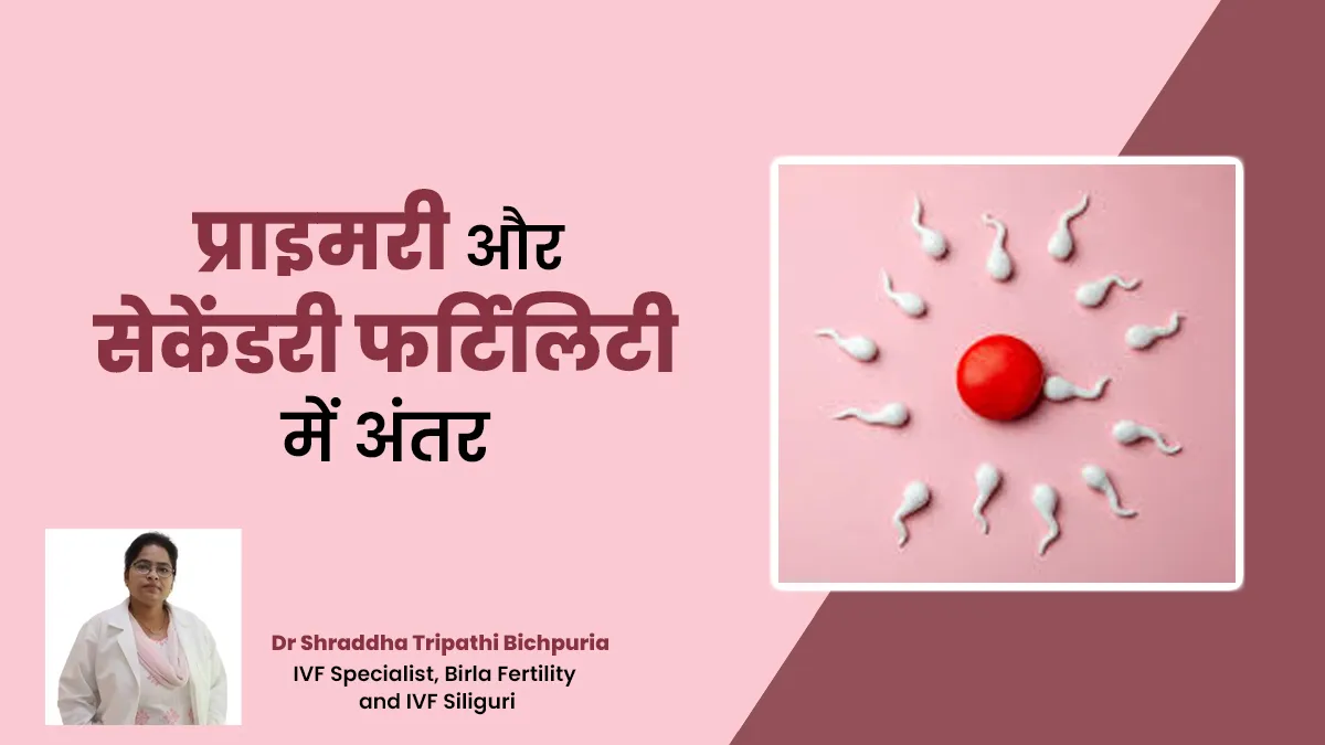 एक-दूसरे से अलग हैं प्राइमरी और सेकेंडरी फर्टिलिटी, डॉक्टर से जानें इसके बारे में