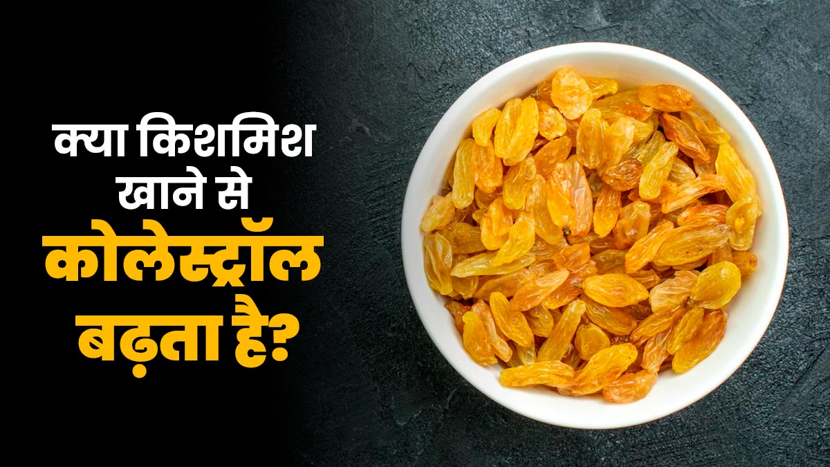क्या किशमिश खाने से कोलेस्ट्रॉल बढ़ता है? डॉक्टर से जानें