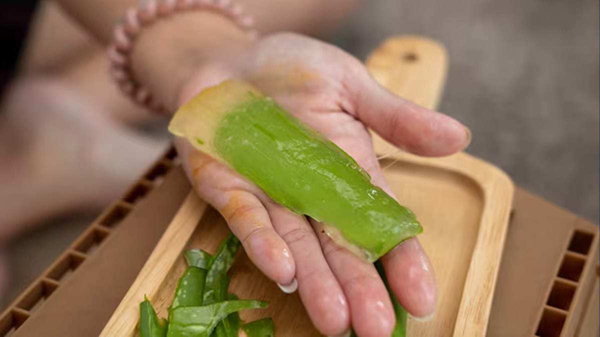 Nahane se Pehle Aloe Vera Kaise Lagaye