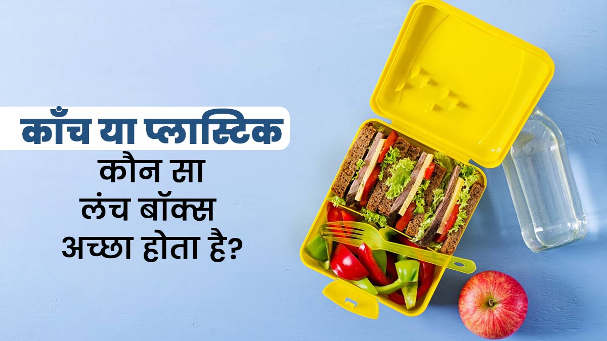 कांच या प्लास्टिक, कौन सा लंच बॉक्स सेहत के लिए अच्छा रहता है? जानें डॉक्टर की राय