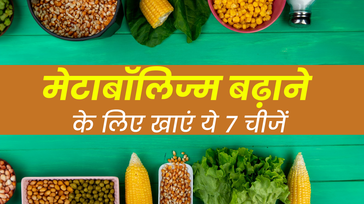 मेटाबॉलिज्म बढ़ाने के ल‍िए खाएं ये 7 चीजें, एक्‍सपर्ट से जानें फायदे और सेवन का तरीका