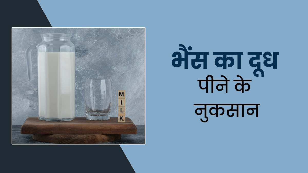 ज्यादा भैंस का दूध पीना बन सकता है बीमारी की वजह, न्यूट्रिशन एक्सपर्ट से जानें इसके नुकसान