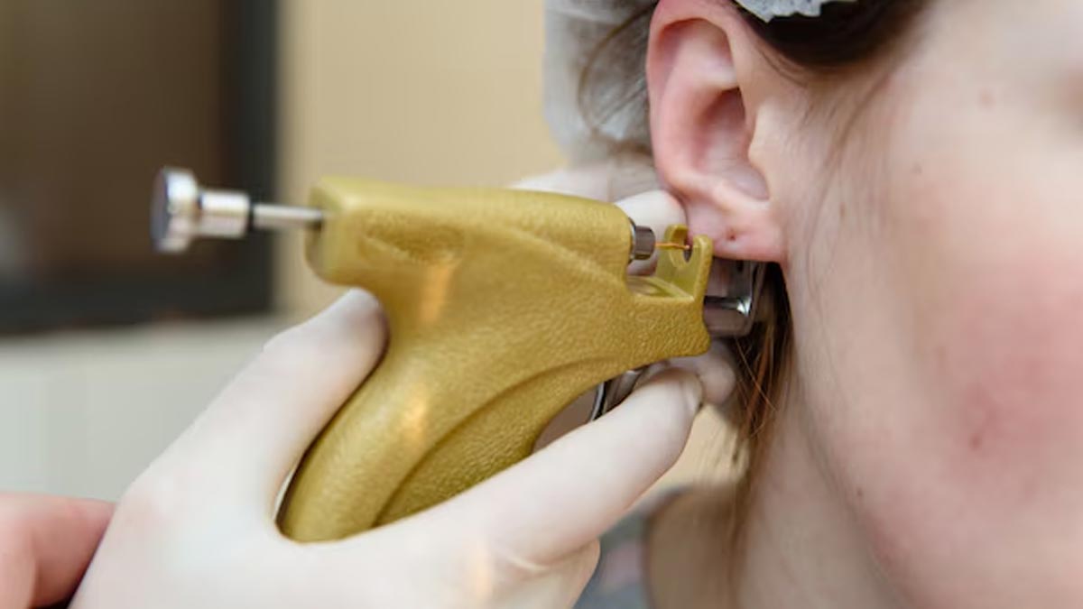 ear piercing