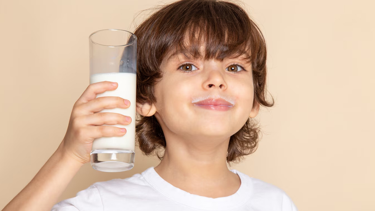 does milk increase height in children