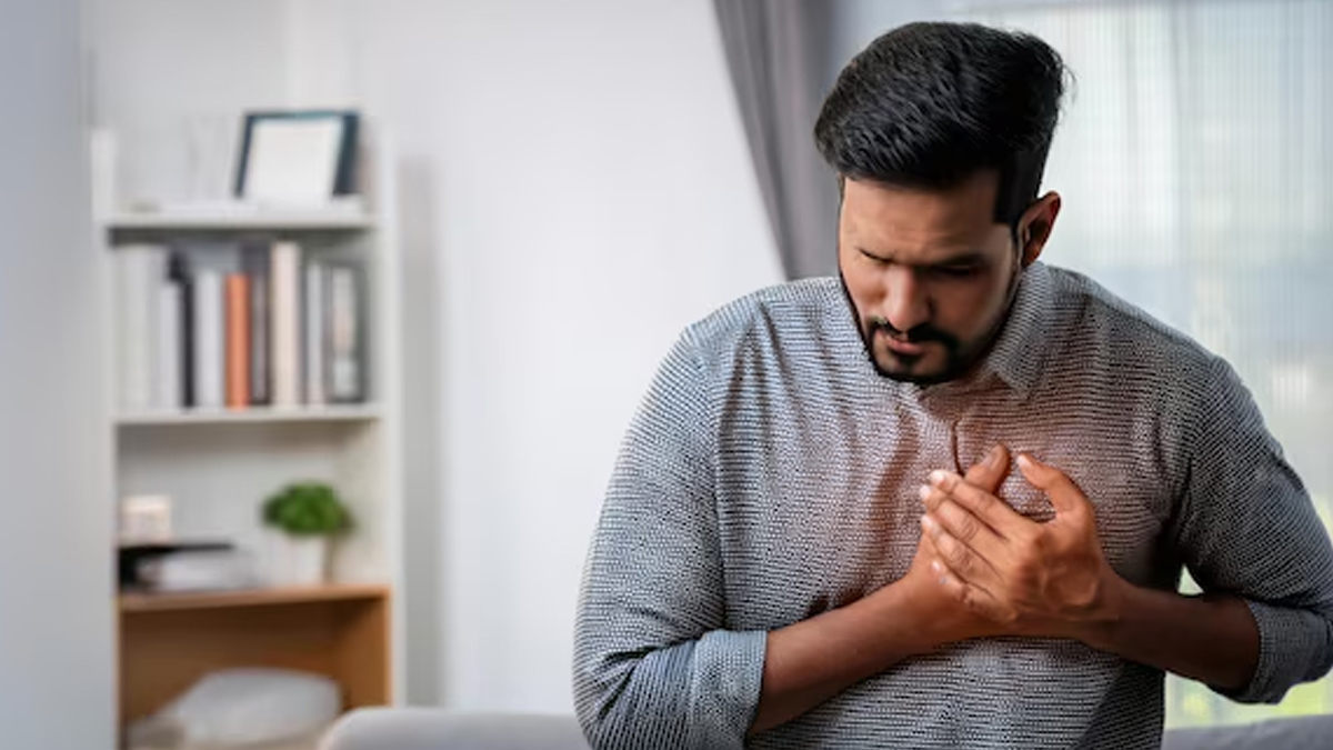 Sudden Sweating Heart Attack